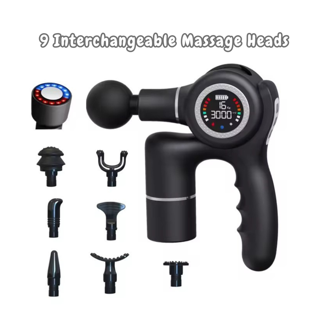 Professionelle Massagepistole EVOLVIENCE PRO – Doppelte Akkus