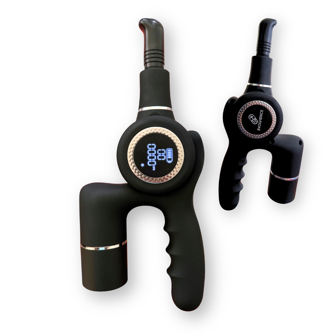 Professionelle Massagepistole EVOLVIENCE PRO™  – Doppelte Akkus